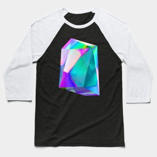 Abstract colored crystal №3 Baseball T-Shirt